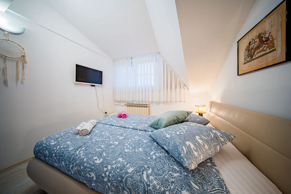 2-Bedroom Apartment in Zagreb with Private Terrace