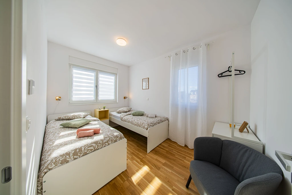 Zagreb Apartment for Up to 6 with 2 Bedrooms