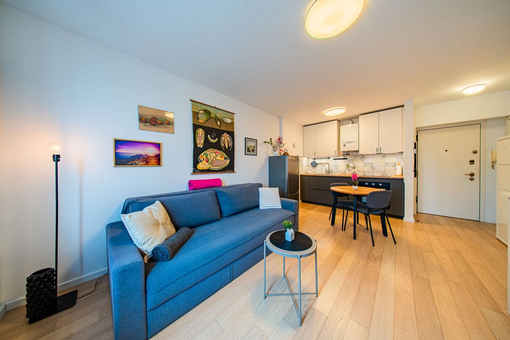 Zagreb 1-Bedroom Apartment for 2 Guests