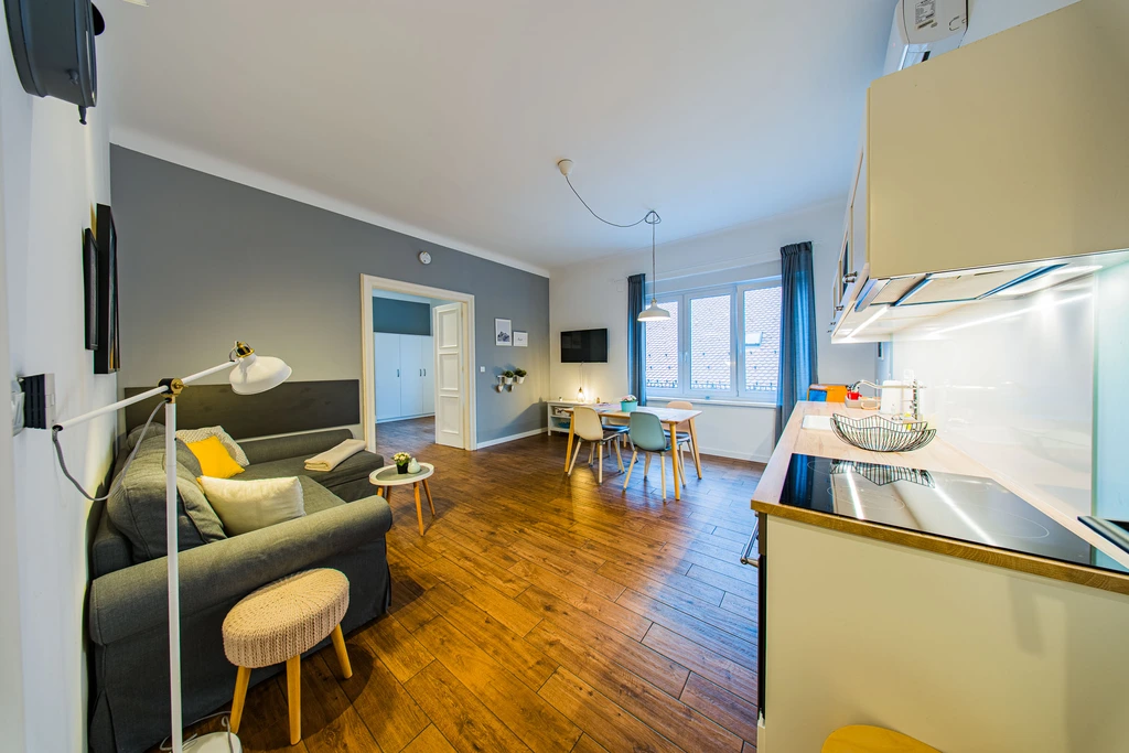 Zagreb Two-Bedroom Apartment for Up to 6