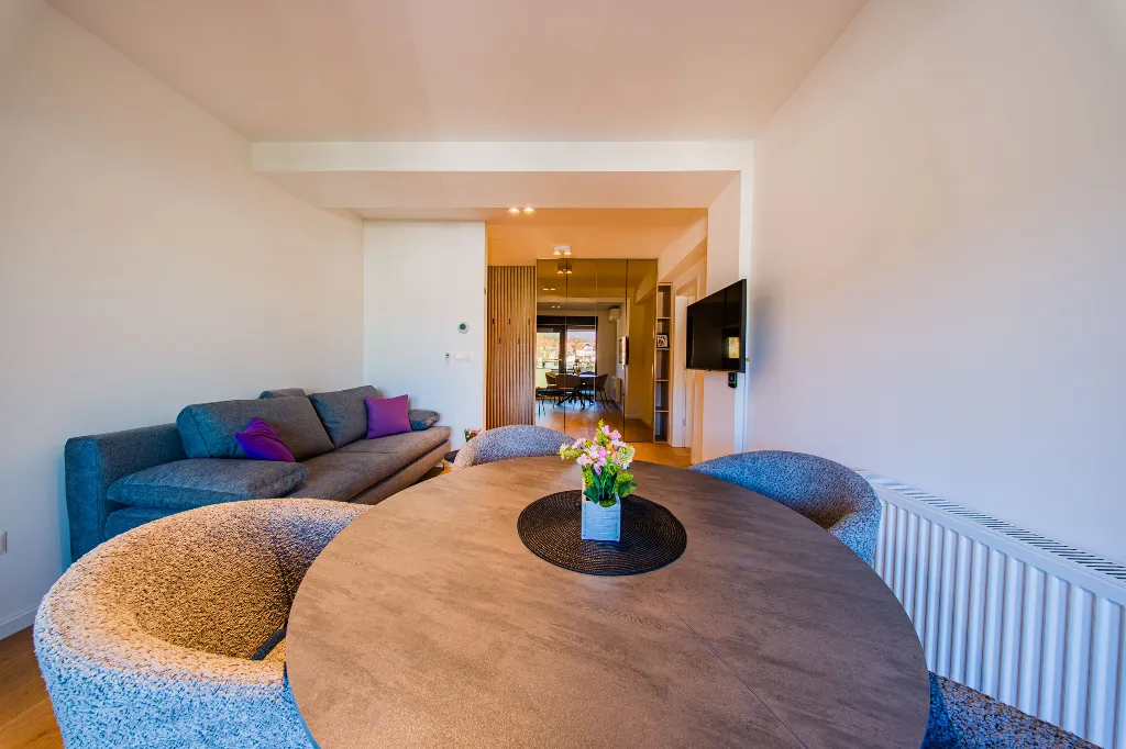 Two-Bedroom Apartment in Zagreb with Garage Parking