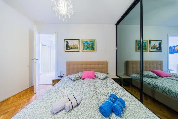 Spacious 3-Bedroom Apartment in Zagreb for 6