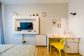 Zagreb Studio Apartment with Private Balcony for 2