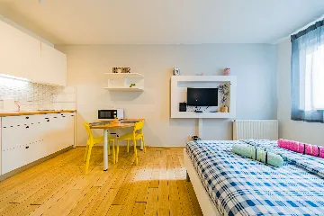 Studio Apartment in Zagreb for 2 Guests