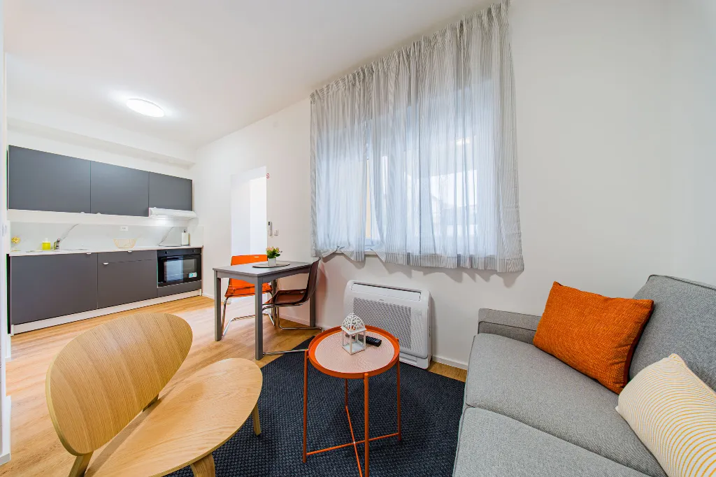 Zagreb Studio Apartment for 2 with Self Check-In