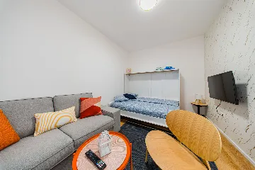 Zagreb Studio Apartment for 2 with Self Check-In