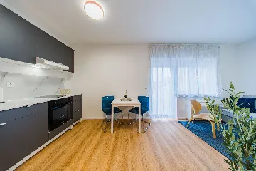 Zagreb Studio Apartment for 2 Adults with Balcony