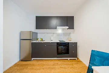 Zagreb Studio Apartment for 2 Adults with Balcony