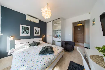 Zagreb Studio Apartment for 2 Guests with Terrace