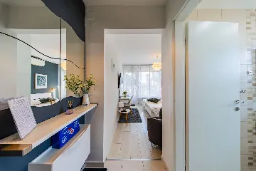 Zagreb Studio Apartment for 2 Guests with Terrace