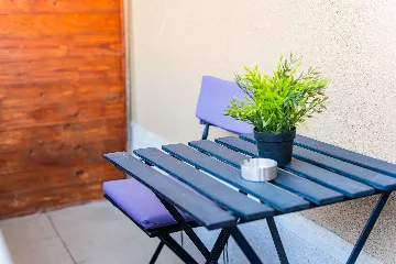 Studio Apartment in Zagreb with Balcony for 2