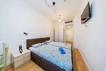 Studio Apartment for 2 in Zagreb with Balcony