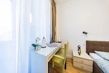 Studio Apartment for 2 in Zagreb with Balcony