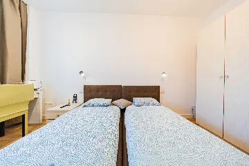 Studio Apartment for 2 in Zagreb with Balcony