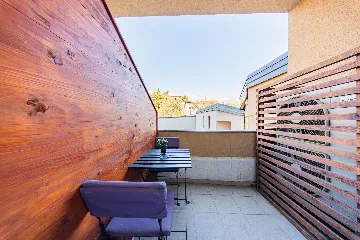 Studio Apartment for 2 in Zagreb with Balcony