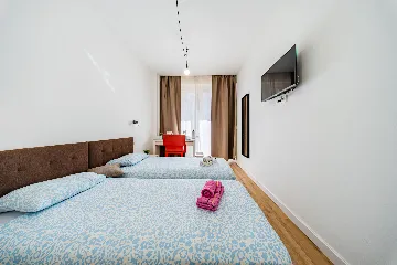 Studio Apartment in Zagreb with Private Balcony