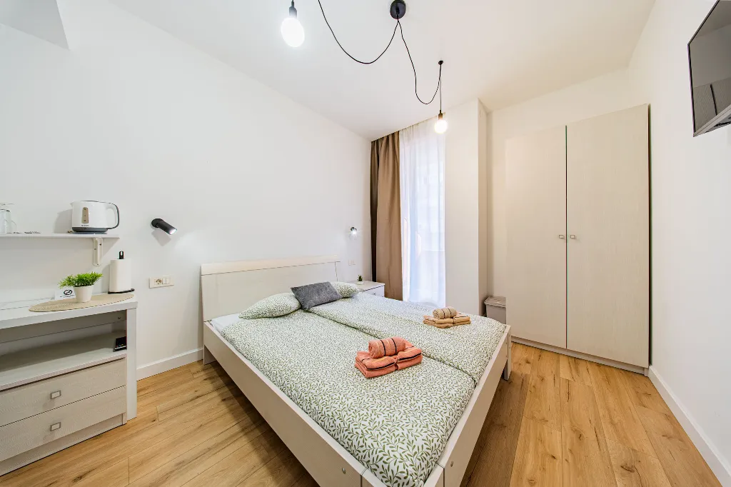 Studio Apartment with Balcony for 2 Guests in Zagreb