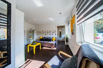1-Bedroom Apartment in Zagreb with Terrace & Parking