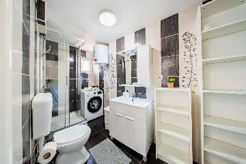 1-Bedroom Apartment in Zagreb with Terrace & Parking