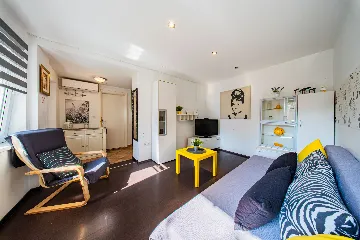 1-Bedroom Apartment in Zagreb with Terrace & Parking