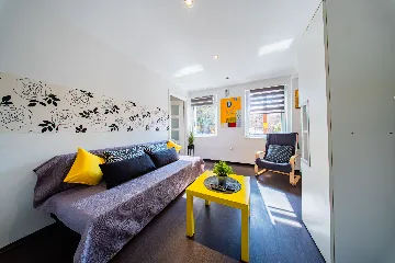 1-Bedroom Apartment in Zagreb with Terrace & Parking