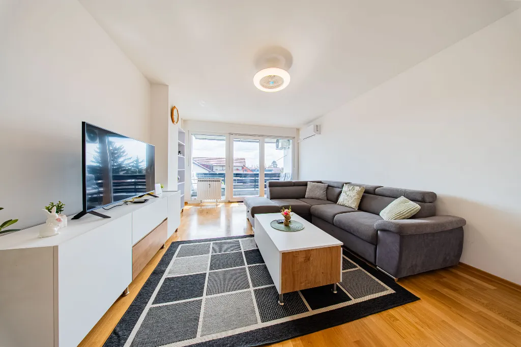 Velika Gorica Apartment with Balcony for Up to 6