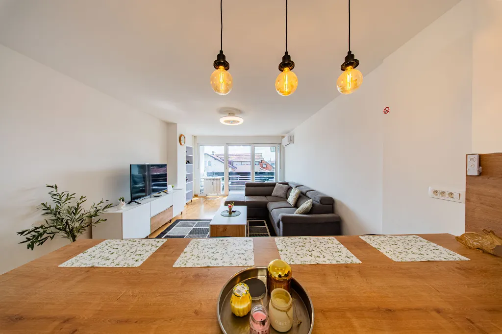 Velika Gorica Apartment with Balcony for Up to 6