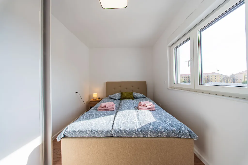3-Bedroom Apartment in Zagreb with Garage