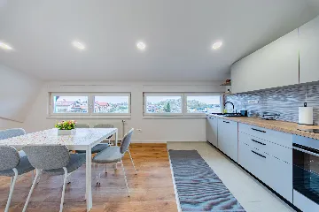 3-Bedroom Apartment in Velika Gorica with Private Parking