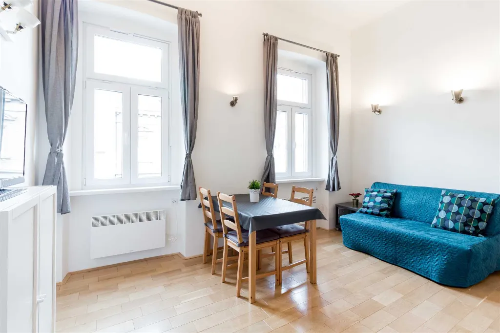 Studio Apartment in Zagreb for Up to 4 Guests