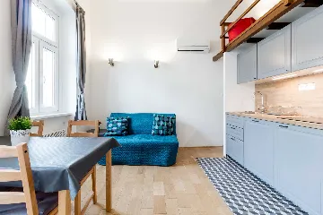 Studio Apartment in Zagreb for Up to 4 Guests