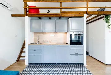 Studio Apartment in Zagreb for Up to 4 Guests