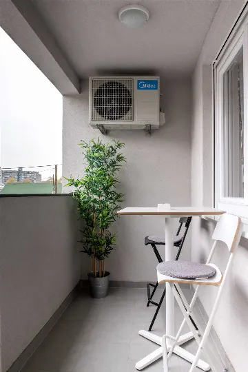 Zagreb Apartment with Loggia for Up to 4 Guests