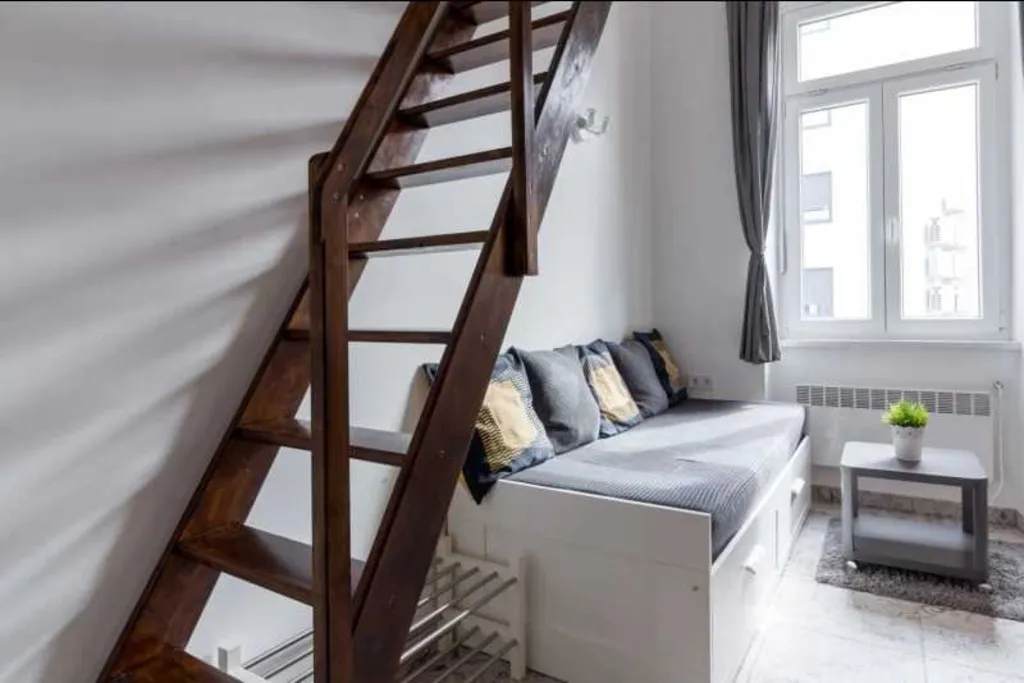 Zagreb Studio Apartment for Up to 4 Guests