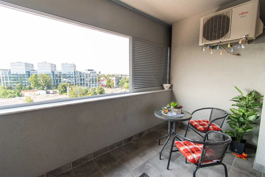 Zagreb Apartment for up to 4 Guests with Loggia