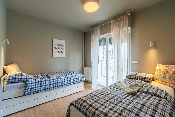 Zagreb Apartment with Two Separate Bedrooms