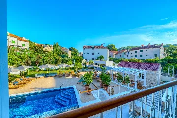 Postira 2-Bedroom Apartment with Private Terrace