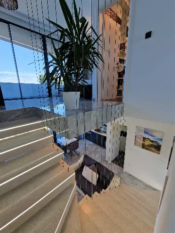 Two-Story Apartment with Sea Views in Bibinje