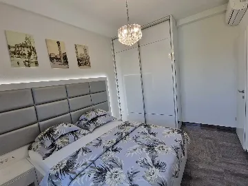 2-Bedroom Apartment with Balcony Sea Views in Bibinje