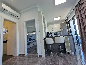 2-Bedroom Apartment with Balcony Sea Views in Bibinje