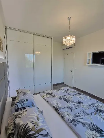 2-Bedroom Apartment with Balcony Sea Views in Bibinje