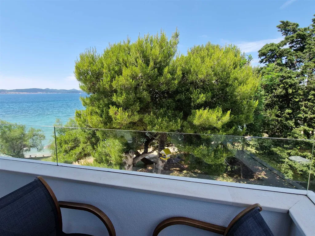 2-Bedroom Apartment with Balcony Sea Views in Bibinje