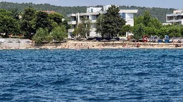 2-Bedroom Apartment with Balcony Sea Views in Bibinje