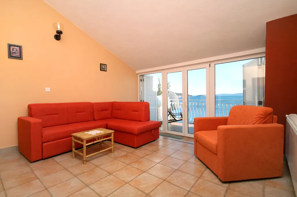 Two bedroom apartment near beach Seget Vranjica, Trogir  A-d