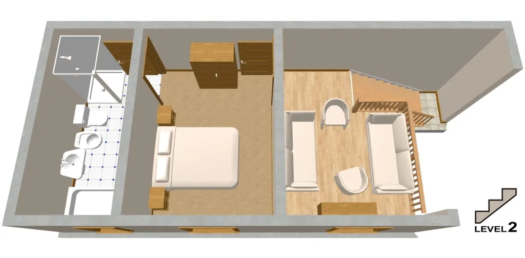 Two bedroom apartment with terrace and sea view Seget Vranjica, Trogir  A-a