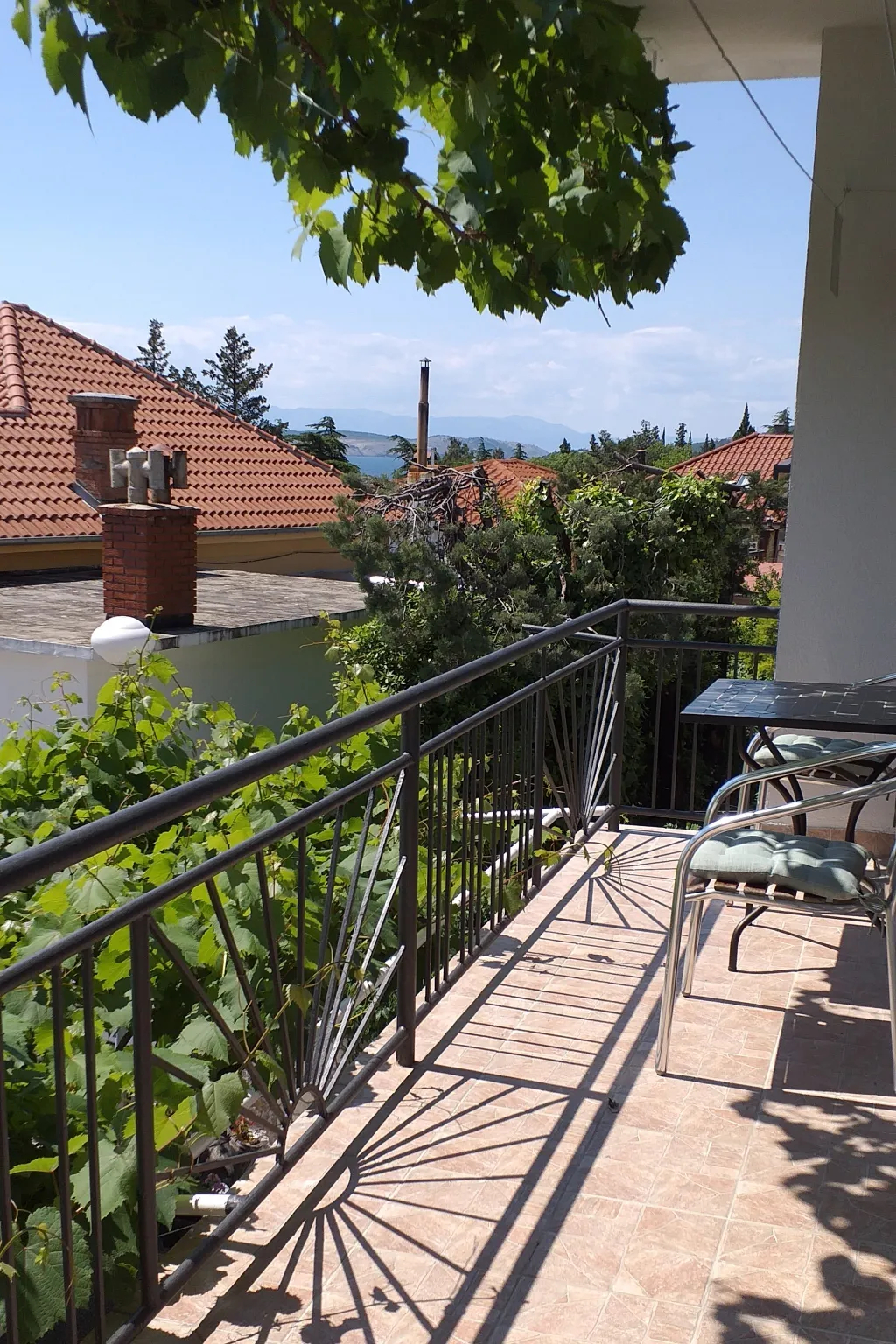 Two bedroom apartment with balcony and sea view Dramalj, Crikvenica  A-b