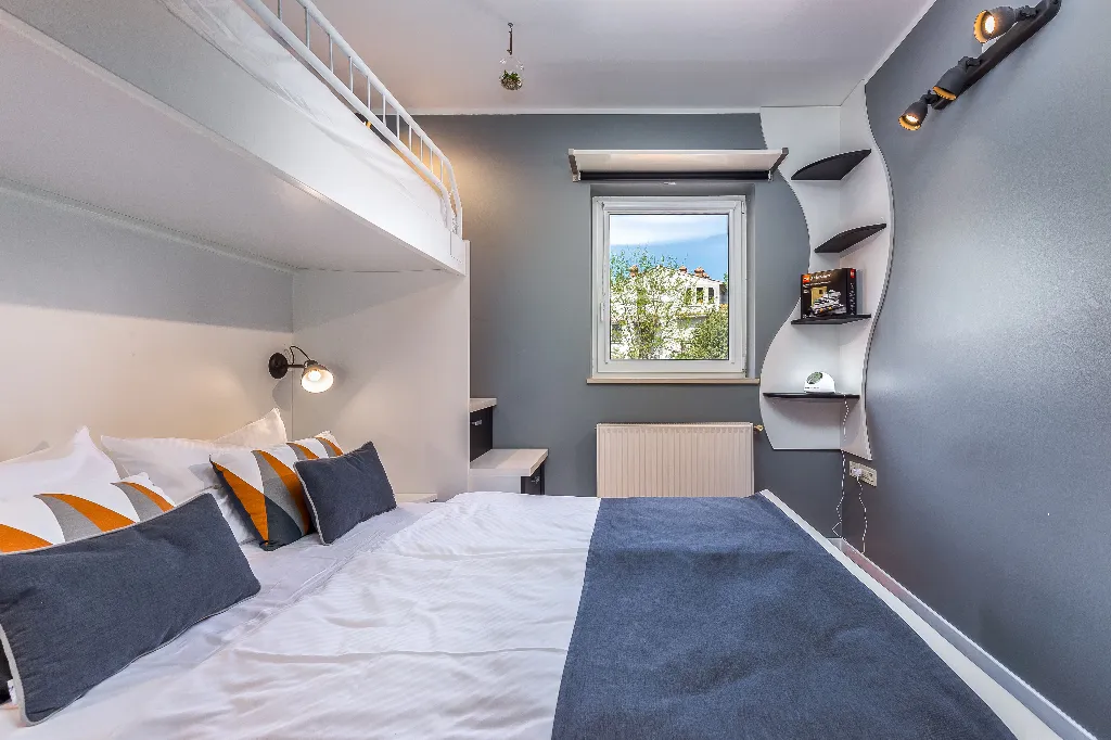 3-Bedroom Apartment in Lovran for up to 9 Guests