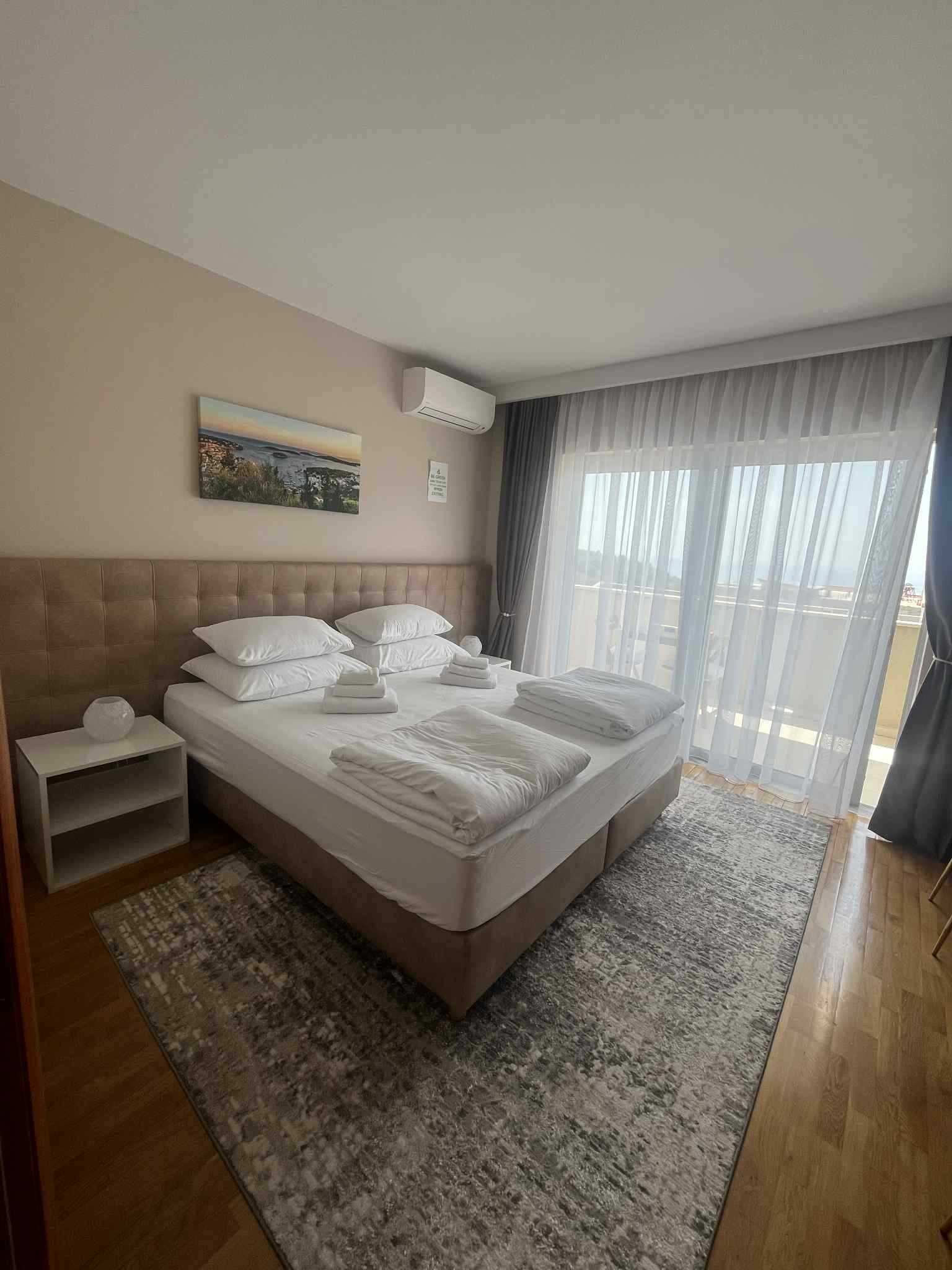 Double or Twin Room with Side Sea View