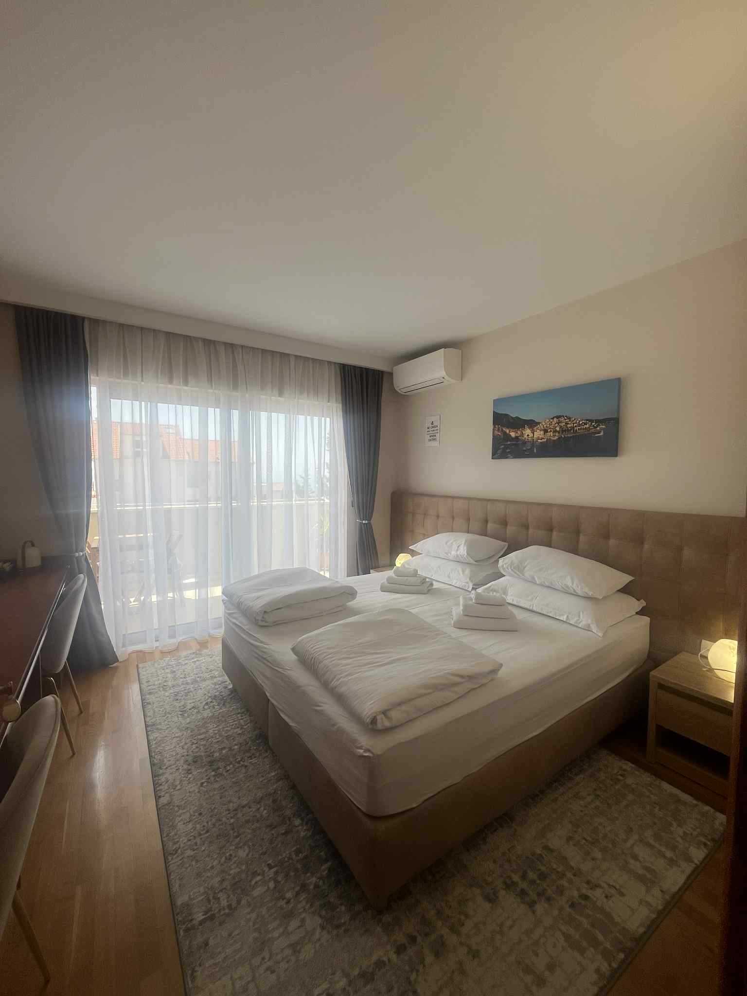 Double or Twin Room with Side Sea View