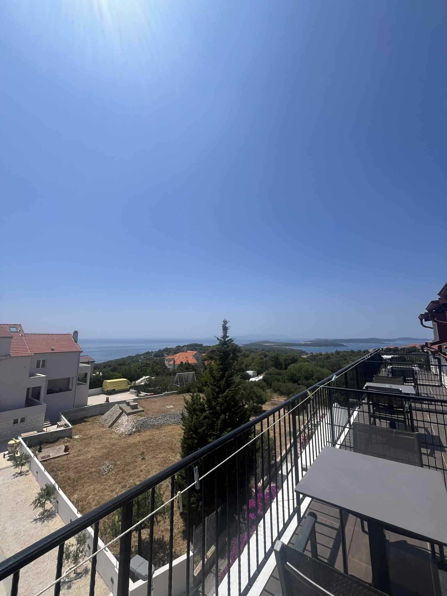 Double Room with Balcony and Sea View - Attic